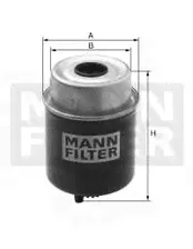 Фильтр топливный MANN-FILTER WK 8124