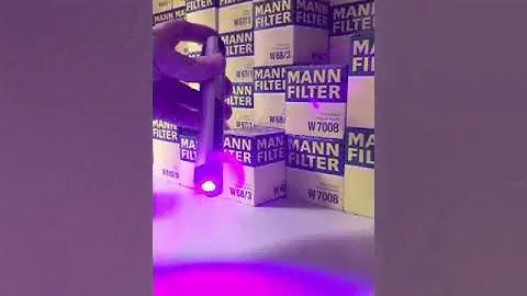 MannFilter-подделка и оригинал.