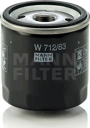Масляный фильтр Mann-Filter. Артикул W 712/83