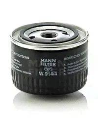 Масляный фильтр MANN-FILTER W914/4-0