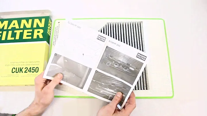 Mann Filter CUK 2450 - Фильтр салона - AUDI