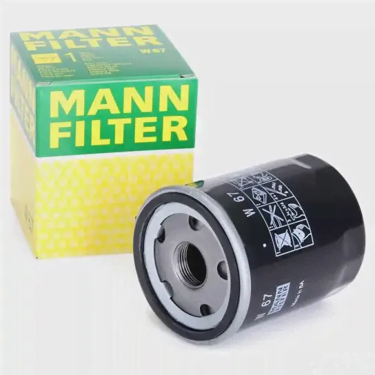 Масляный фильтр MANN-FILTER VWKFAV 1 w67 67394 4011558740306-3