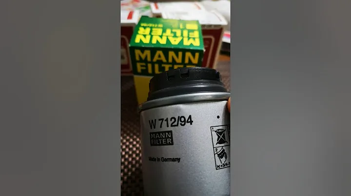 Фильтр масляный MANN W712/94 на двигатель VAG CDGA 1.4 ecofuel.
