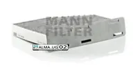 CUK2939 MANN-FILTER CUK 2939_фильтр салона! угольный\ Audi A3, VW Golf V/Touran/Caddy, Skoda Octavia 03>